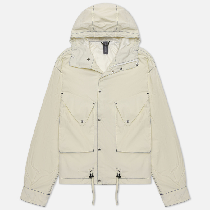Мужская куртка ветровка UNAFFECTED Fisherman Short Parka белый, Размер S