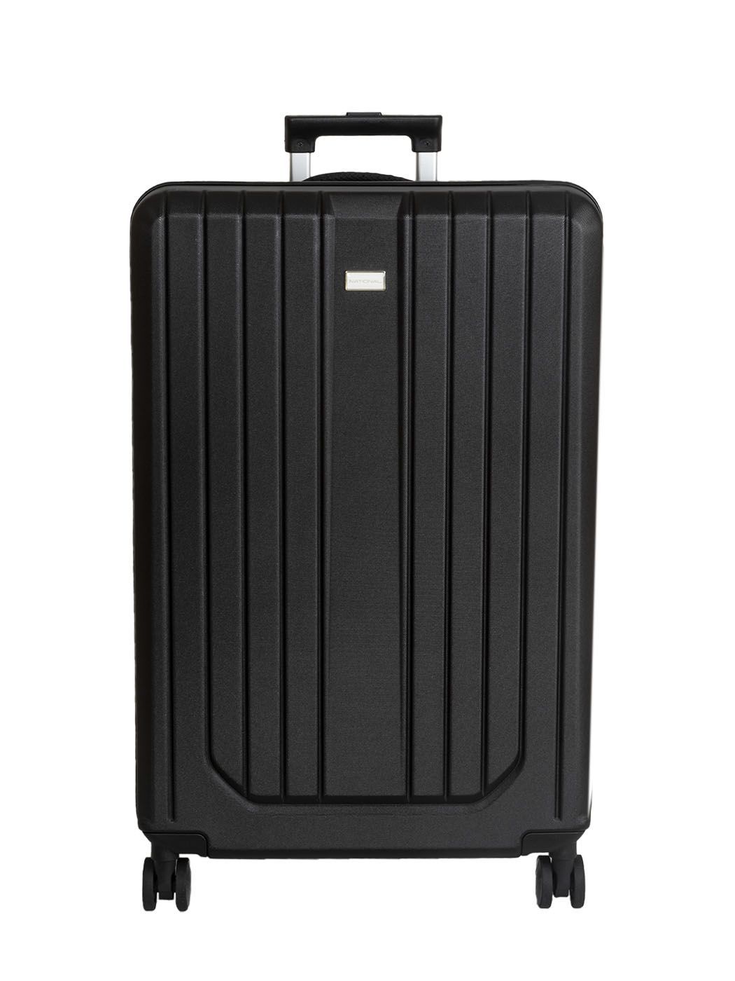 Чемодан унисекс NATIONAL NLT105 black, 79x49x16,5 см