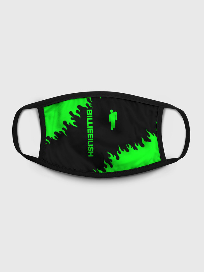 

Многоразовая маска унисекс Burnettie Билли Айлиш, Разноцветный, Билли Айлиш