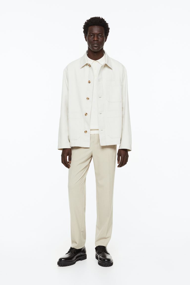 

Брюки мужские H&M 1120855002 бежевые XS (доставка из-за рубежа), Бежевый, 1120855002