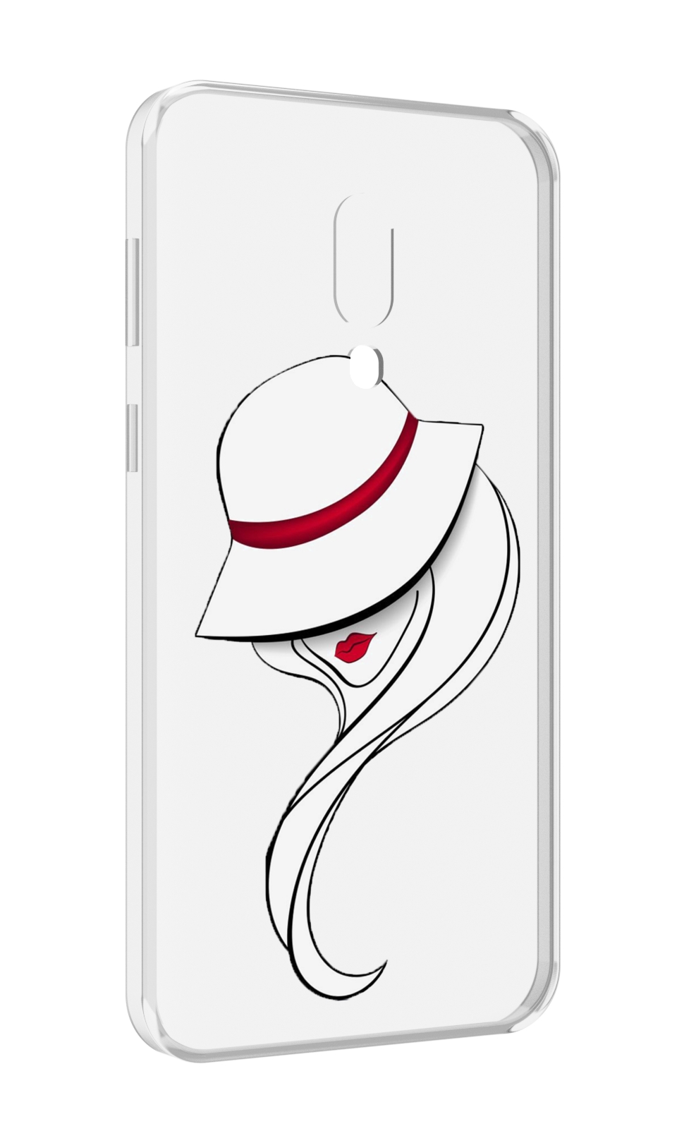 

Чехол MyPads Лого женский для Meizu 16 Plus / 16th Plus, Прозрачный, Tocco