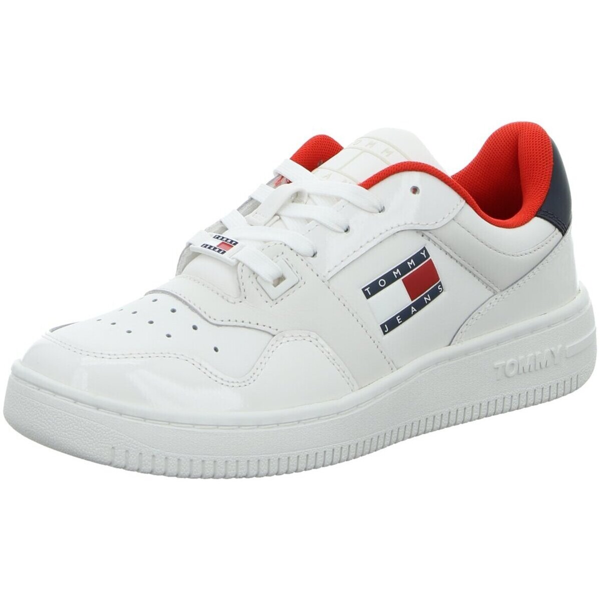 

Кеды женские Tommy Jeans 26301141 белые 38 EU, Белый, 26301141