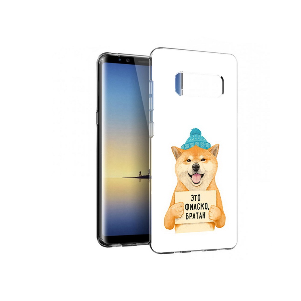 

Чехол MyPads Tocco для Samsung Galaxy Note 8 фиаско, Прозрачный, Tocco