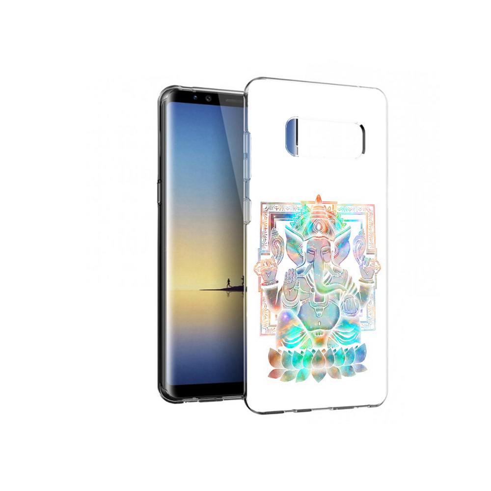 

Чехол MyPads Tocco для Samsung Galaxy Note 8 умный слон, Прозрачный, Tocco