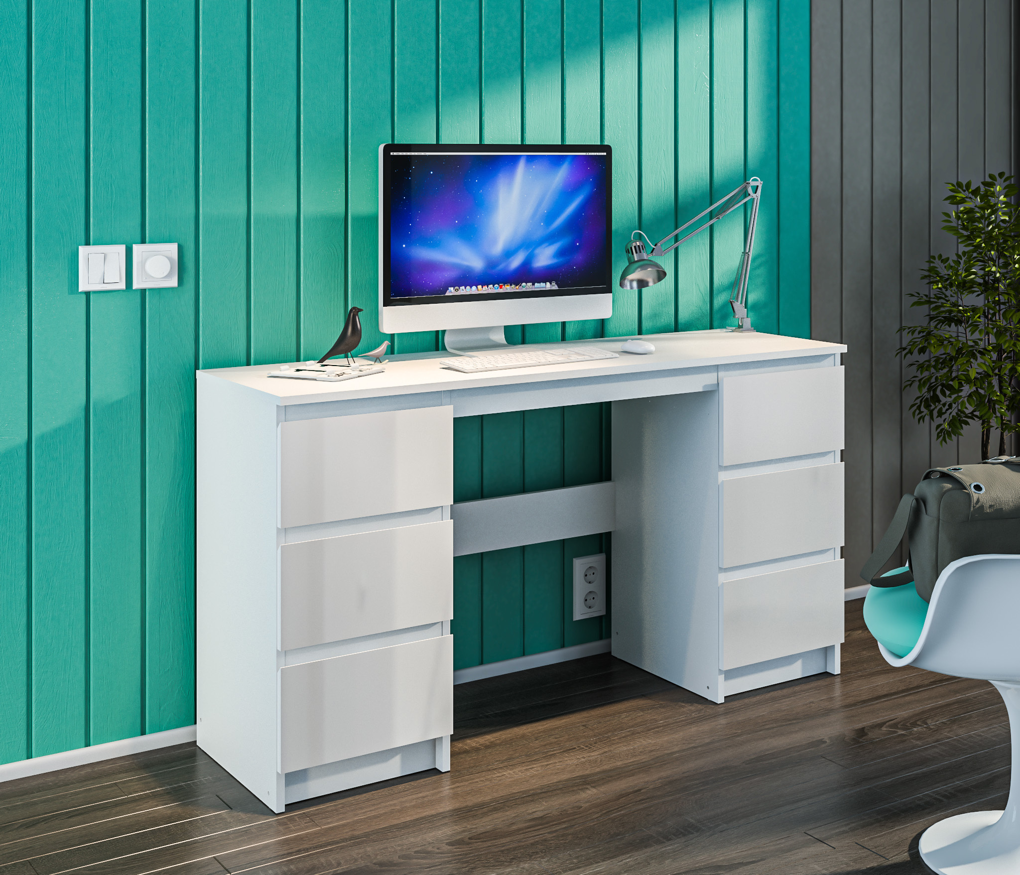 

Компьютерный, письменный стол СТОЛПЛИТ Медея СБ-3337