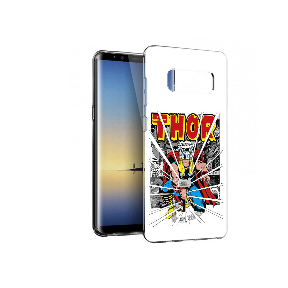 

Чехол MyPads Tocco для Samsung Galaxy Note 8 тор рисунок, Прозрачный, Tocco