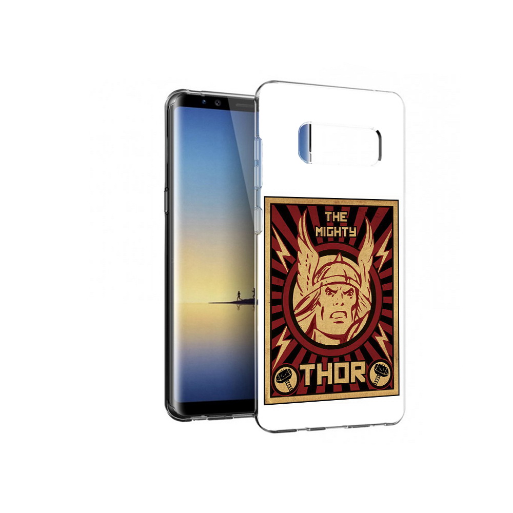 

Чехол MyPads Tocco для Samsung Galaxy Note 8 тор лицо, Прозрачный, Tocco