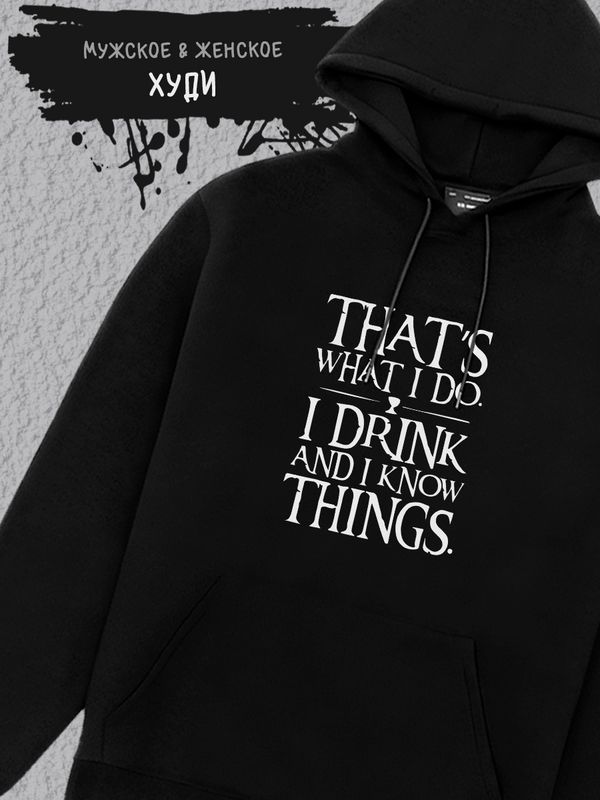 

Худи мужское SHARP&CUT BDC724178 черное L, Черный, BDC724178