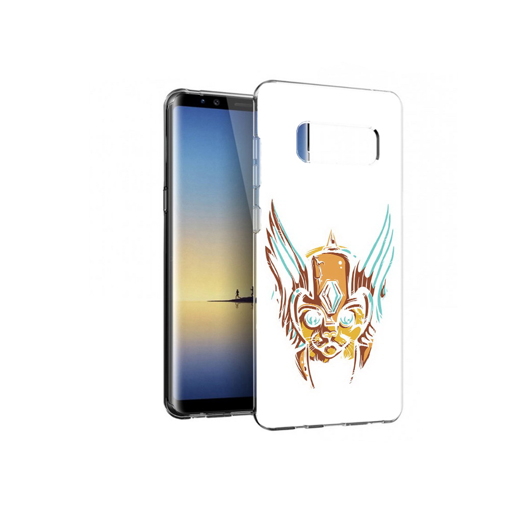 

Чехол MyPads Tocco для Samsung Galaxy Note 8 тор абстракция, Прозрачный, Tocco