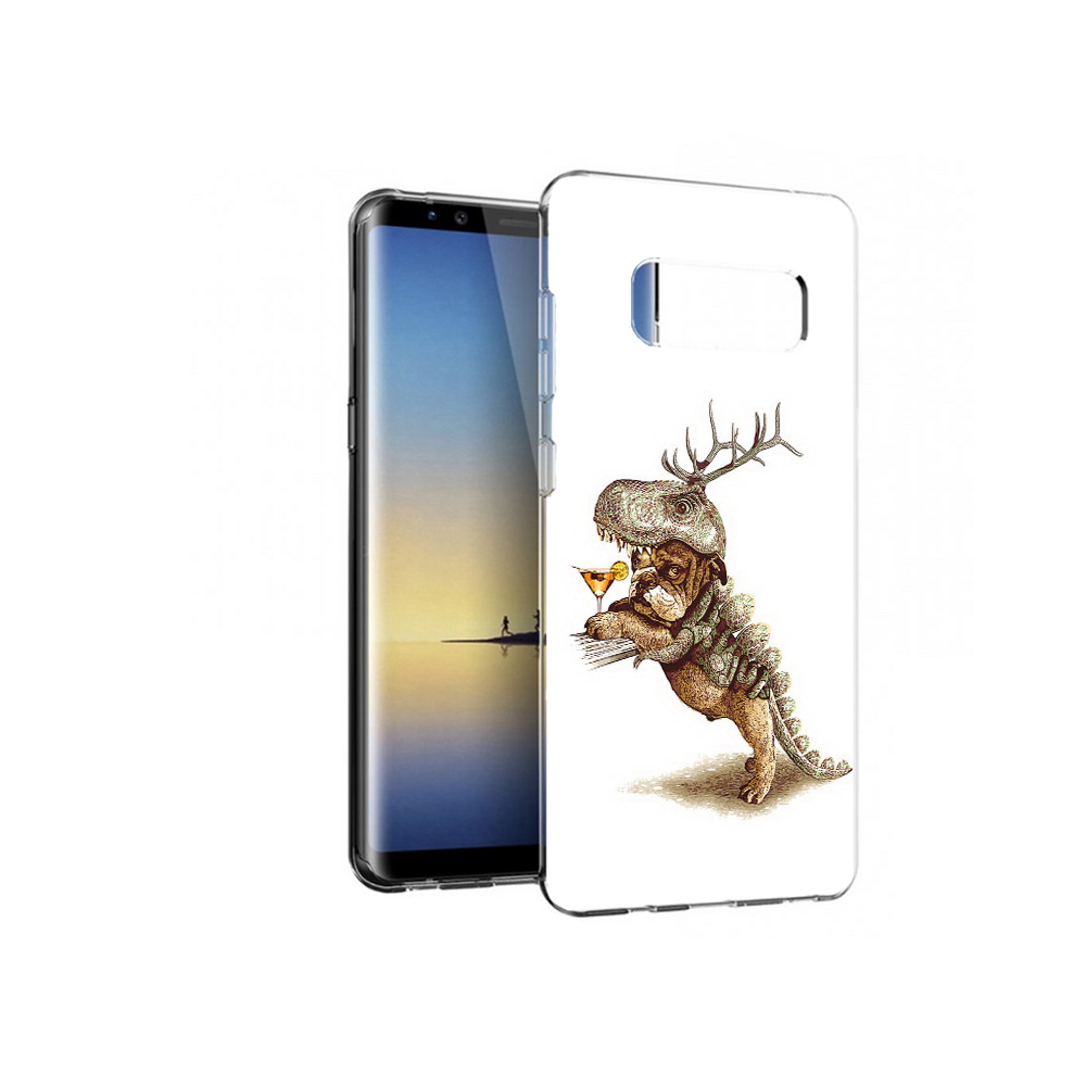 Чехол MyPads Tocco для Samsung Galaxy Note 8 тематическая вечеринка