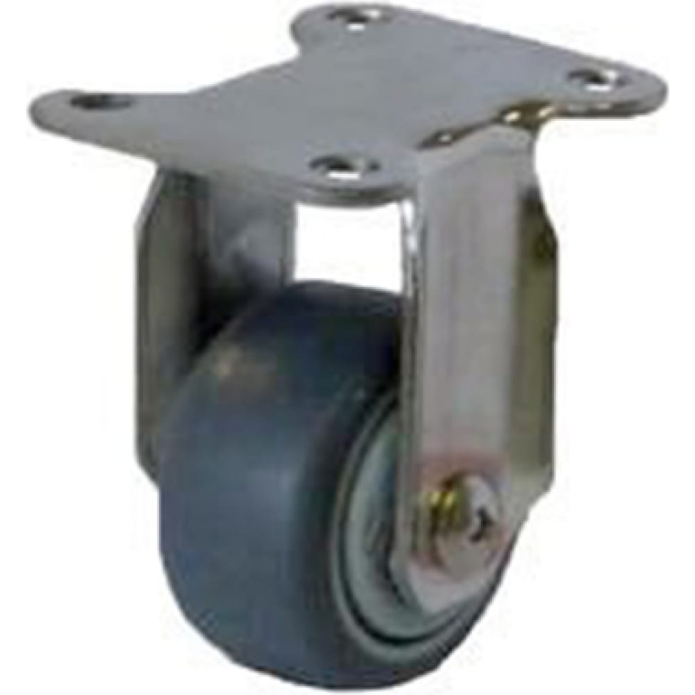 

MFK-TORG Колесо сер мягкая рез Кронштейн-Нержавющая сталь неповорот 50мм SUS 304 3052050НЕ