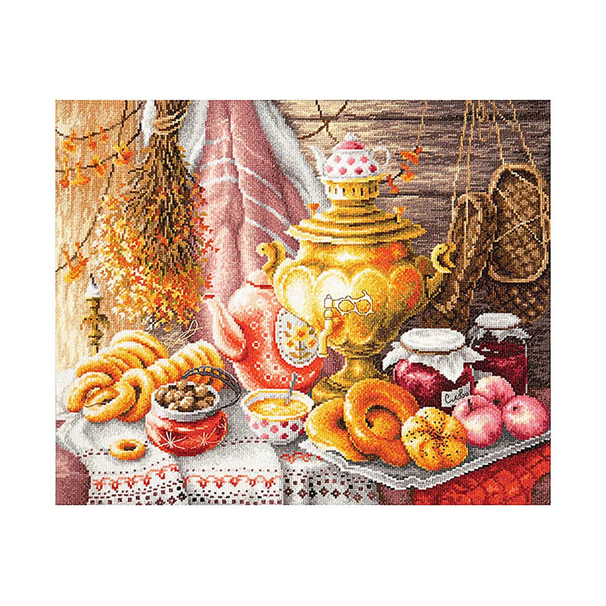 

Набор для вышивания Чудесная игла У самовара, 50-09, 40*34 см, У самовара