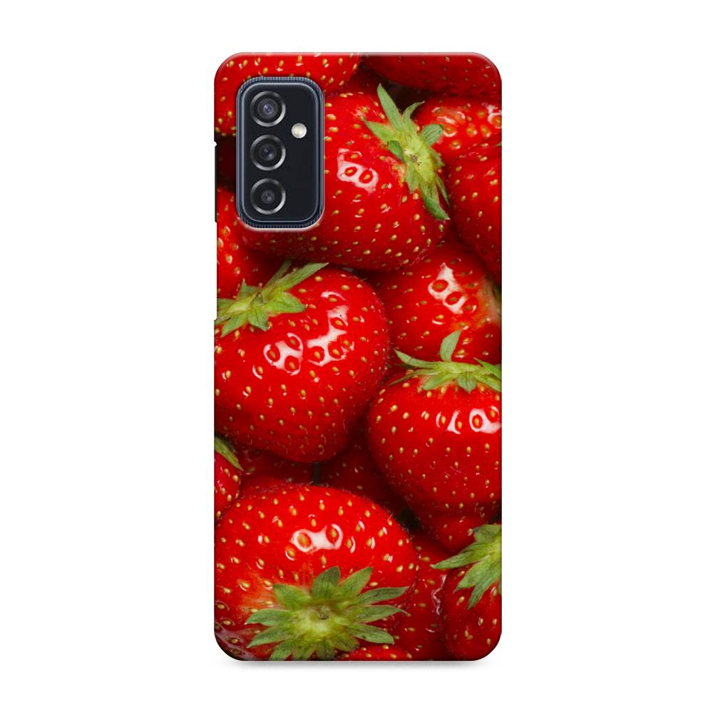 

Пластиковый чехол "Клубника" на Samsung Galaxy M52, 2104320-7