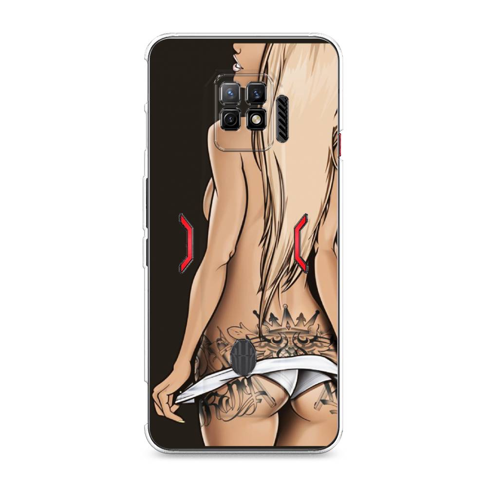 

Чехол на ZTE Nubia Red Magic 7 Pro "Обнаженная девушка", 136050-6