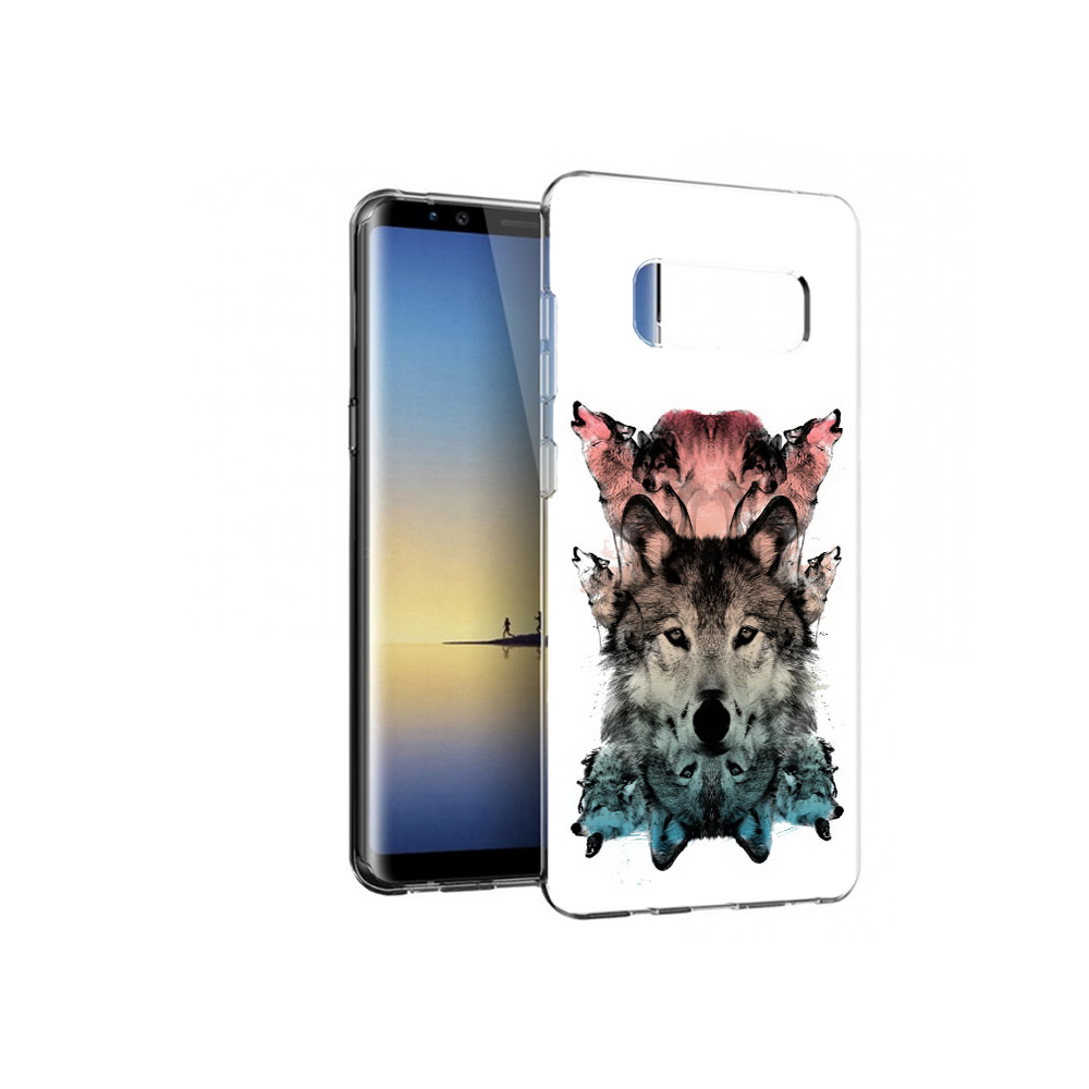 

Чехол MyPads Tocco для Samsung Galaxy Note 8 стая, Прозрачный, Tocco