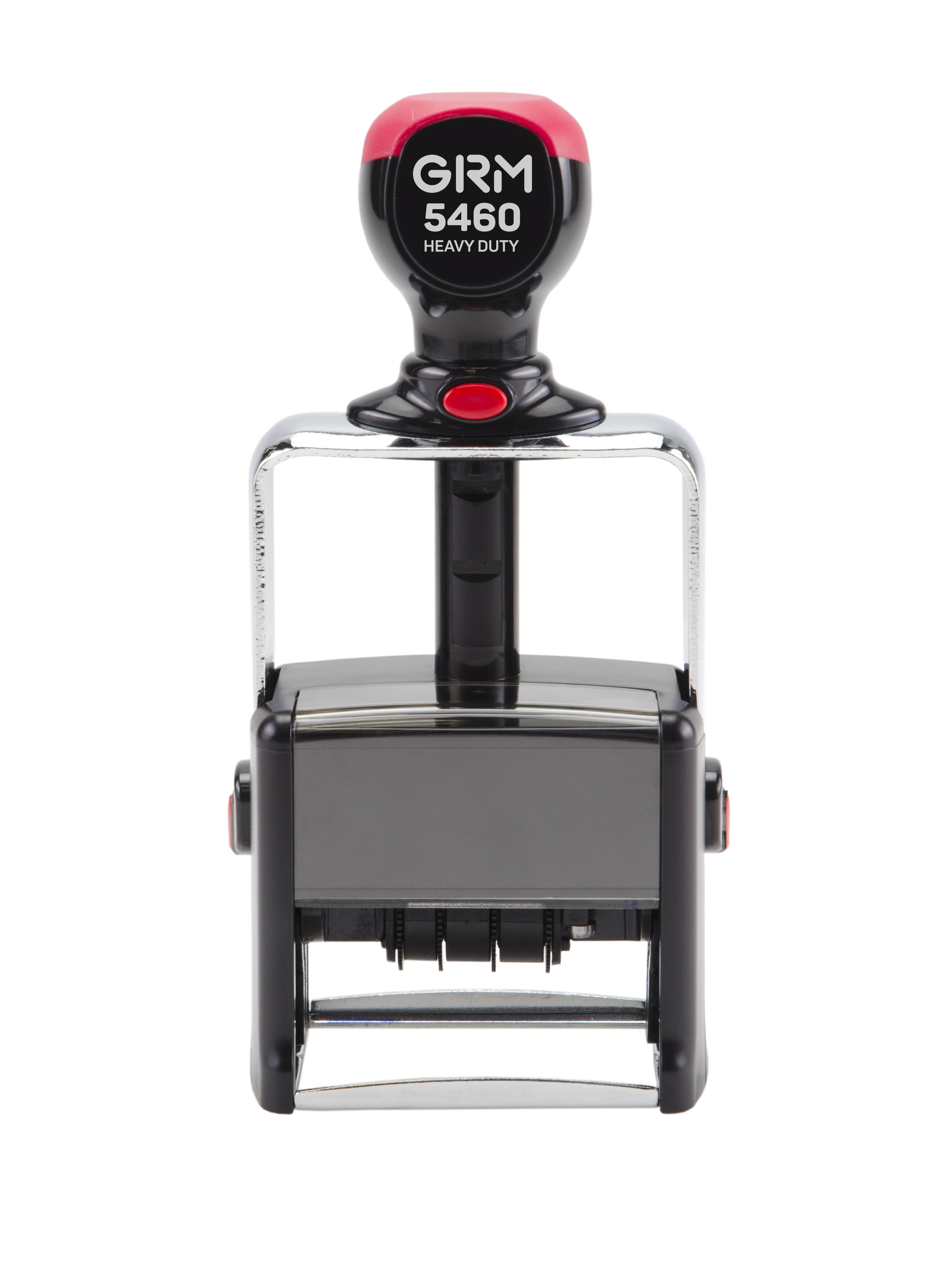 

GRM 5460 Heavy Duty - металлический датер с полем для текста, 59х38 мм, рус.