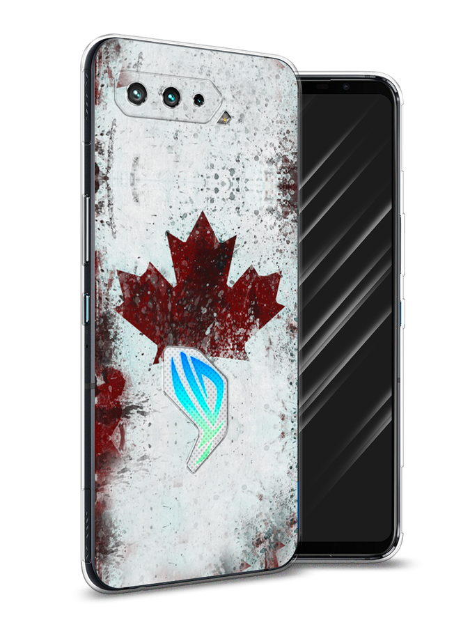 

Чехол Awog на Asus ROG Phone 5S "Канада", Белый;красный;черный, 44550-5