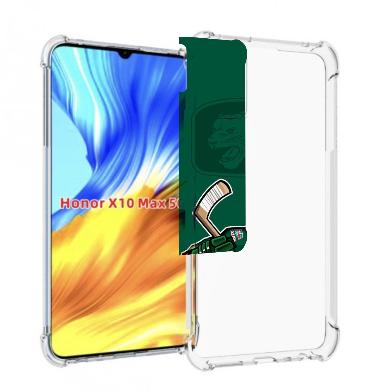 

Чехол MyPads ак барс казань для Honor X10 Max, Прозрачный, Tocco