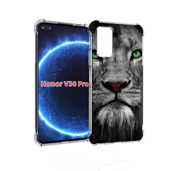 

Чехол бампер MyPads Лев-зеленоглазый мужской для Honor V3, Прозрачный, Tocco