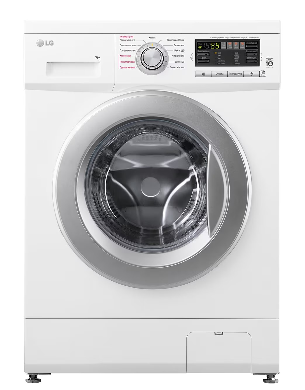 

Стиральная машина LG F1296HDS1 белый, серый, F1296HDS1