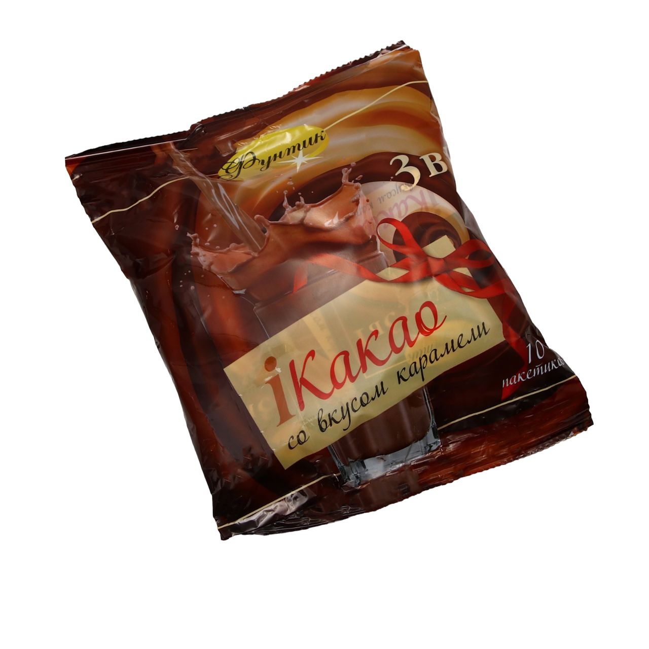 

Какао 3в1 «Фунтик», со вкусом карамели, 20 г