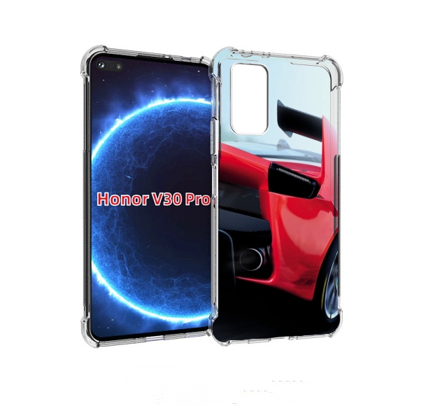 

Чехол бампер MyPads Крыло-машины мужской для Honor V30 Pr, Прозрачный, Tocco