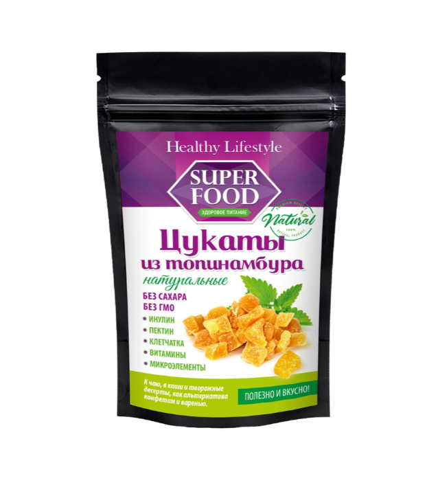 

Цукаты Healthy Lifestyle из топинамбура, , 300 г