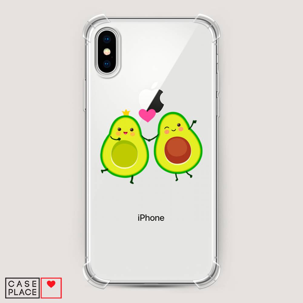 

Чехол Awog на Apple iPhone XS Max (10S Max) / Айфон XS Max (10S Max) "Авокадо любят", Разноцветный, 11951-1