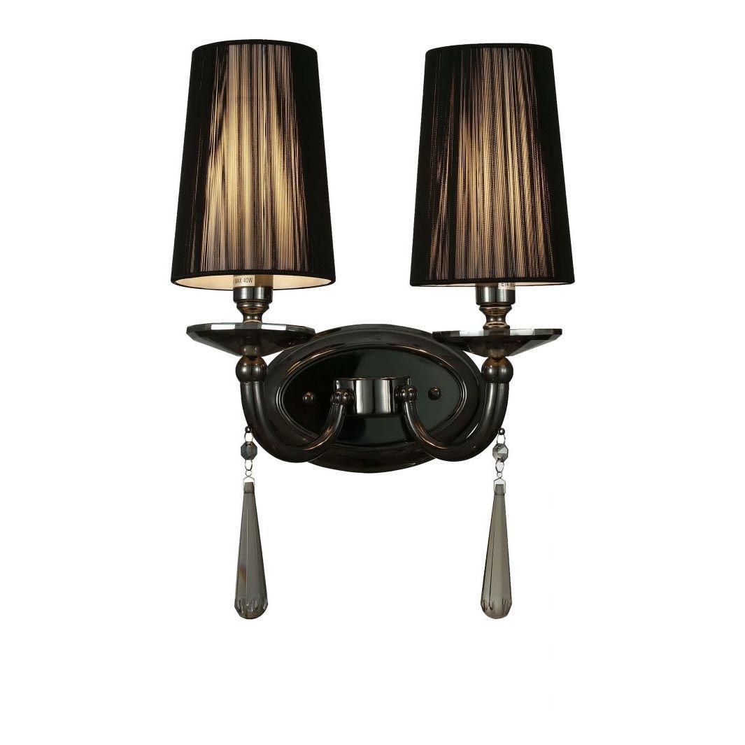 фото Бра lumina deco fabione ldw 1200-2w bk