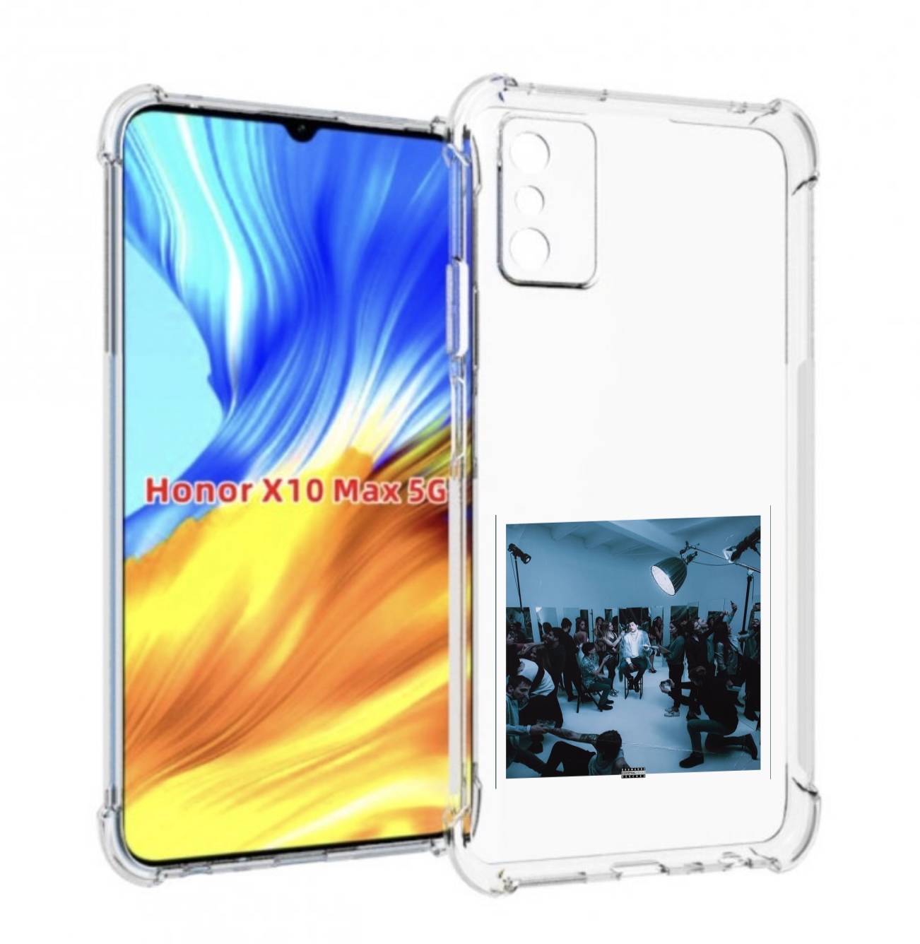 

Чехол MyPads Уроборос Скриптонит для Honor X10 Max, Прозрачный, Tocco
