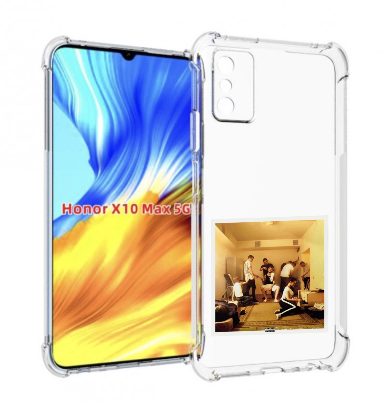 

Чехол MyPads Уроборос Скриптонит улица 36 для Honor X10 Max, Прозрачный, Tocco