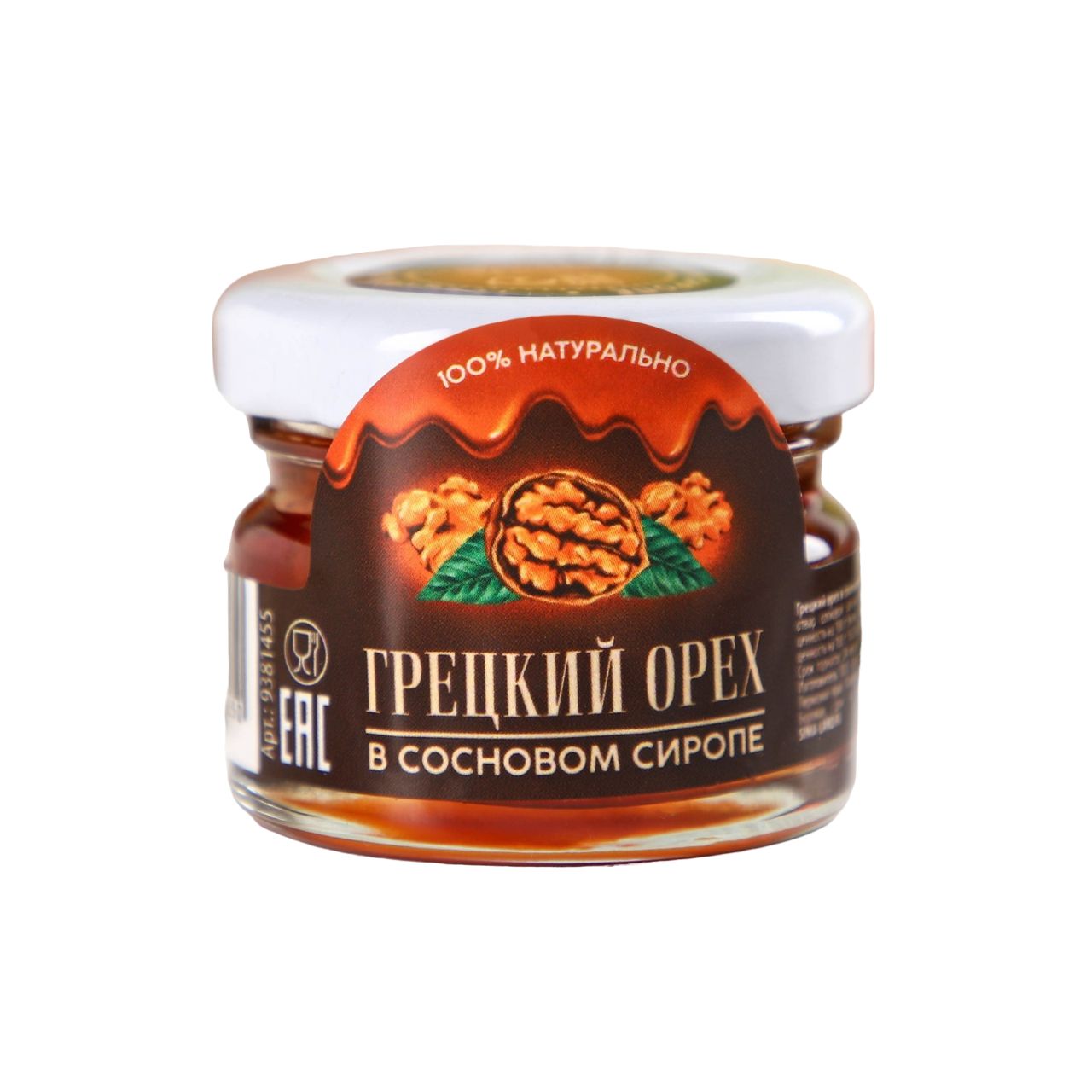 

Грецкий орех в сосновом сиропе, 25 г.
