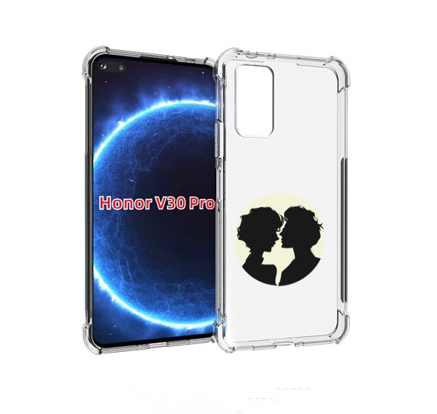 

Чехол бампер MyPads Картина для Honor V30 Pro, Прозрачный, Tocco