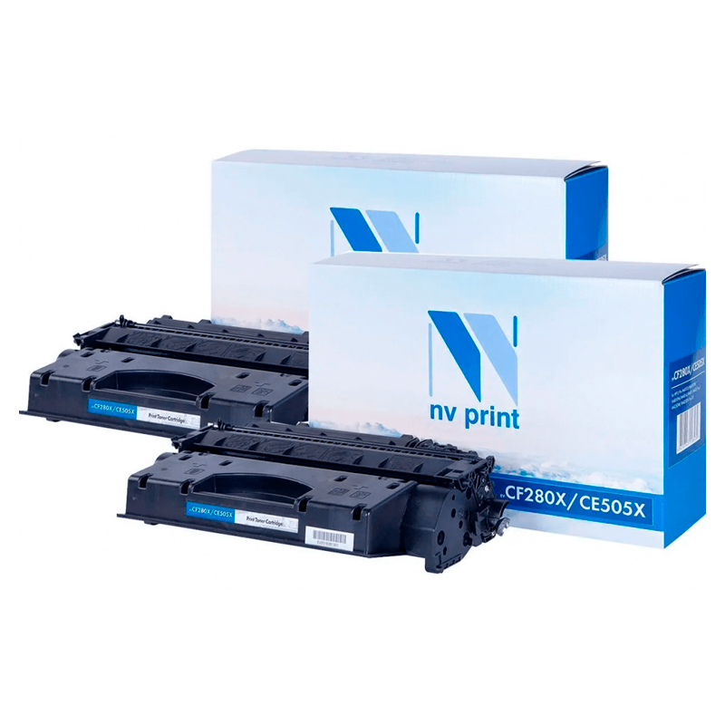 

Картридж для лазерного принтера NV-PRINT (NV-CE505X-SET2) черный, совместимый