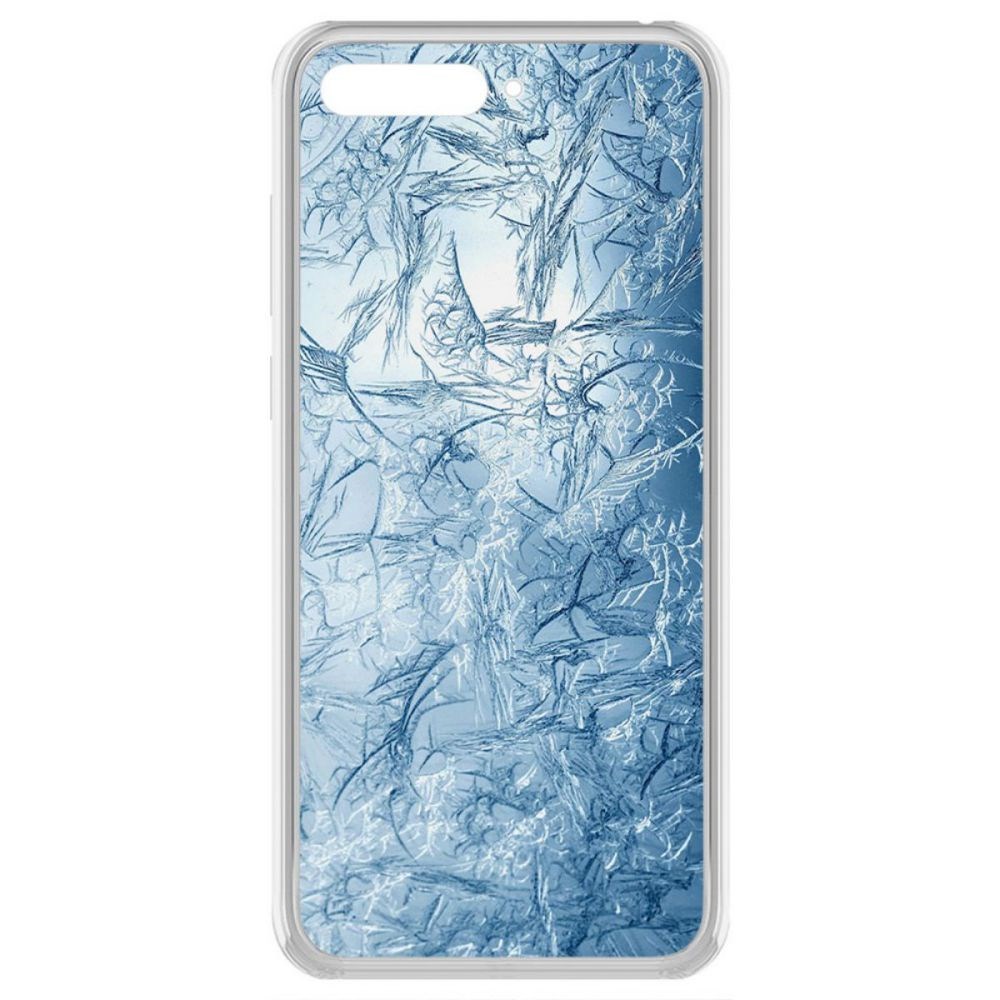 

Чехол-накладка Krutoff Clear Case Лед для Huawei Y6 (2018)