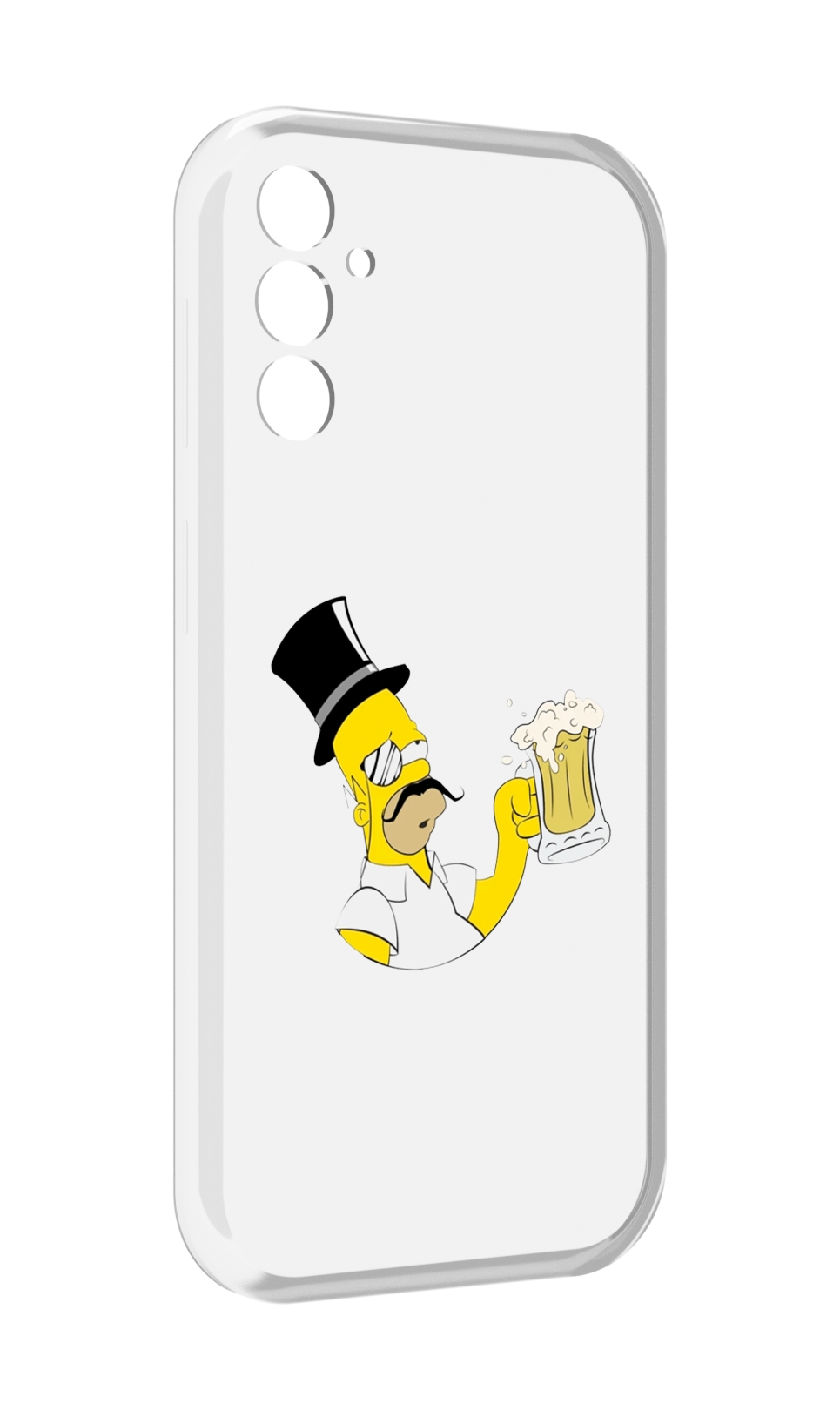 

Чехол MyPads гомер-с-напитком для Samsung Galaxy M13, Прозрачный, Tocco