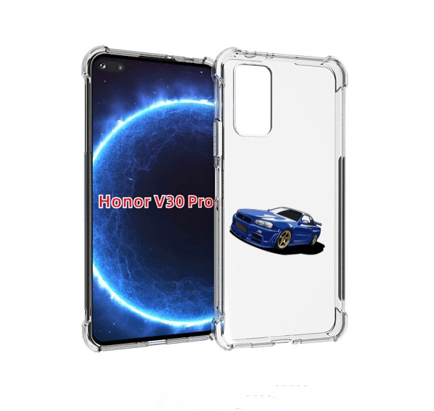 

Чехол бампер MyPads Джитиэр для Honor V30 Pro, Прозрачный, Tocco