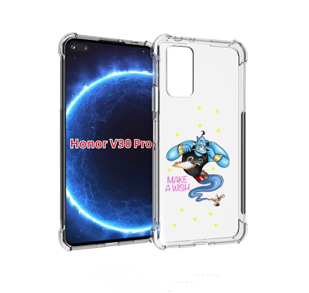 

Чехол бампер MyPads Делай-магию для Honor V30 Pro, Прозрачный, Tocco