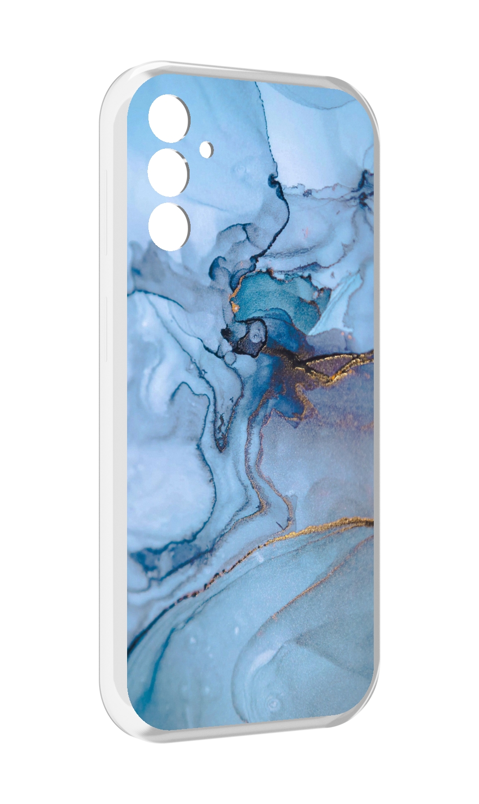 

Чехол MyPads голубой мрамор для Samsung Galaxy M13, Прозрачный, Tocco
