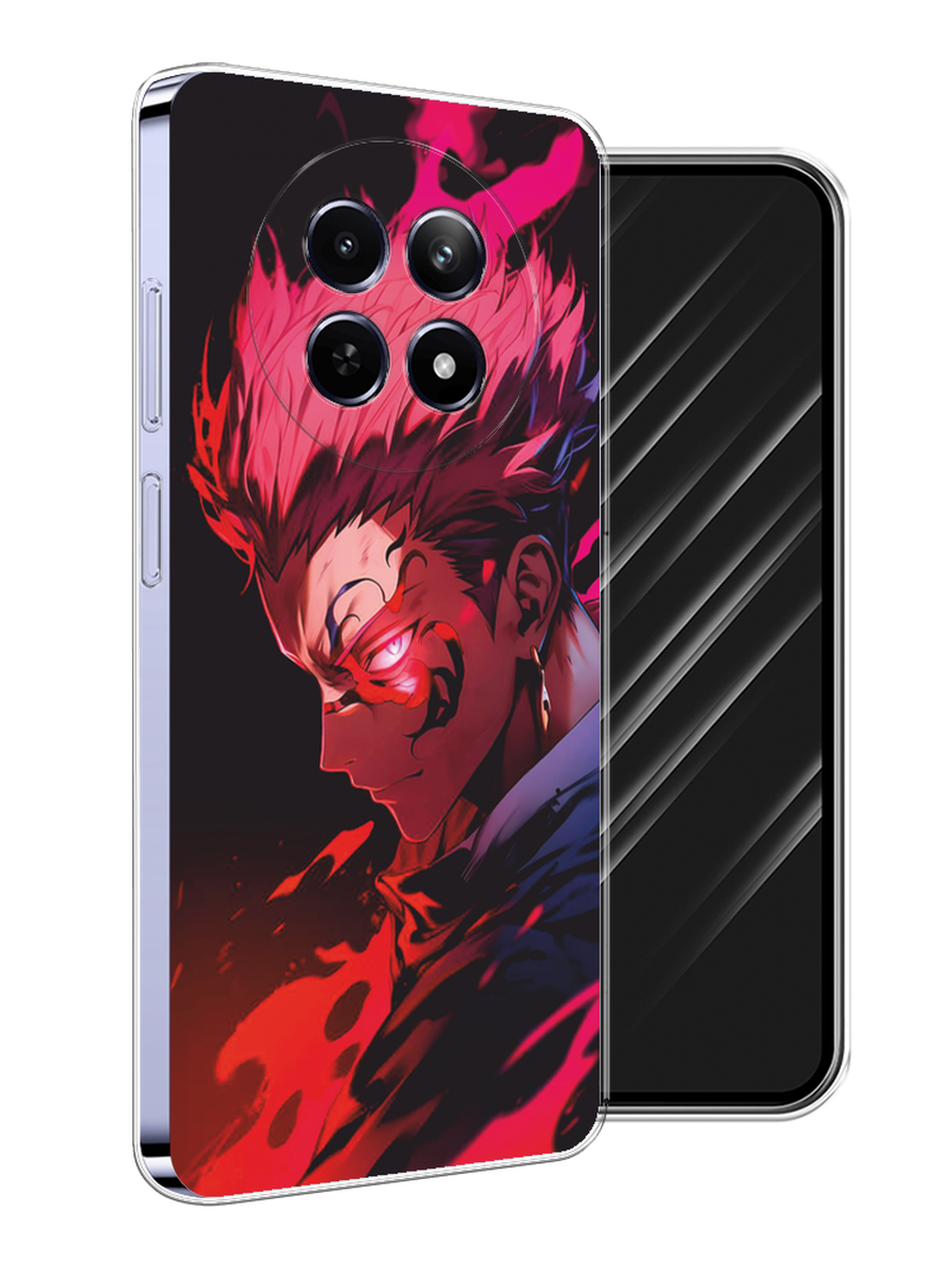 

Чехол Awog на Realme 12 5G "Взгляд Сукуны", Розовый;красный;черный, 2516450-1