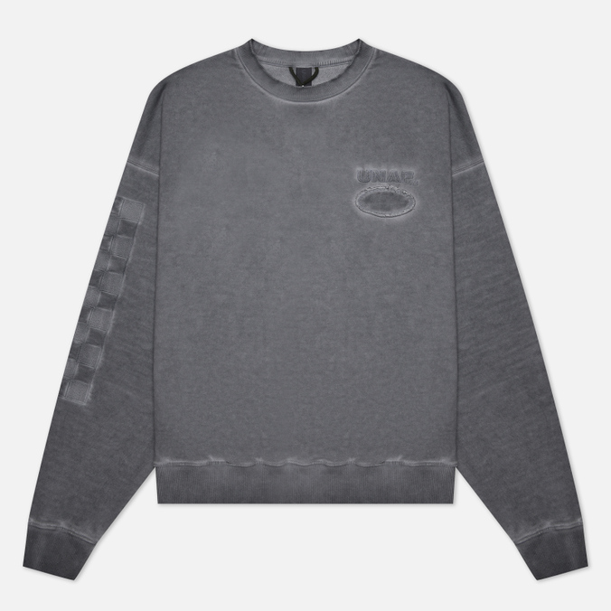 Мужская толстовка UNAFFECTED Overdyed Highspeed серый, Размер S