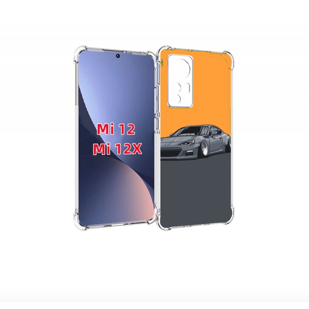 

Чехол бампер MyPads Спорт-кар для Xiaomi 12., Прозрачный, Tocco