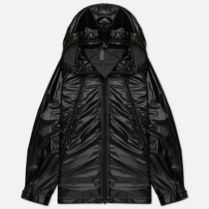 Мужская куртка ветровка UNAFFECTED Oblique Zip Jumper чёрный, Размер S