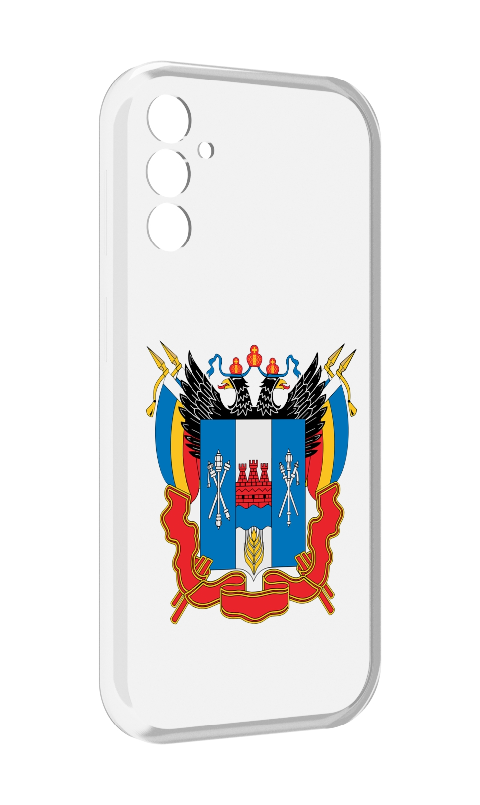 

Чехол MyPads герб-ростовская-область для Samsung Galaxy M13, Прозрачный, Tocco