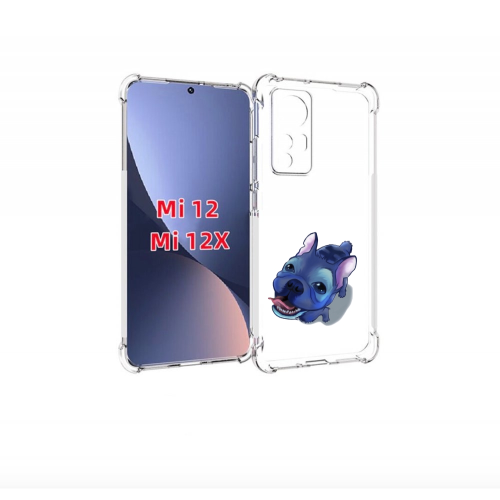 

Чехол бампер MyPads Синий Пес для Xiaomi 12., Прозрачный, Tocco