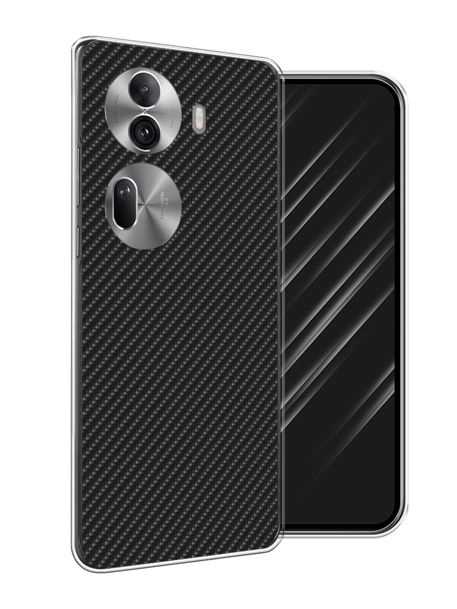 

Чехол Awog на Oppo Reno 11 Pro (Global) "Черный карбон", 2515950-1