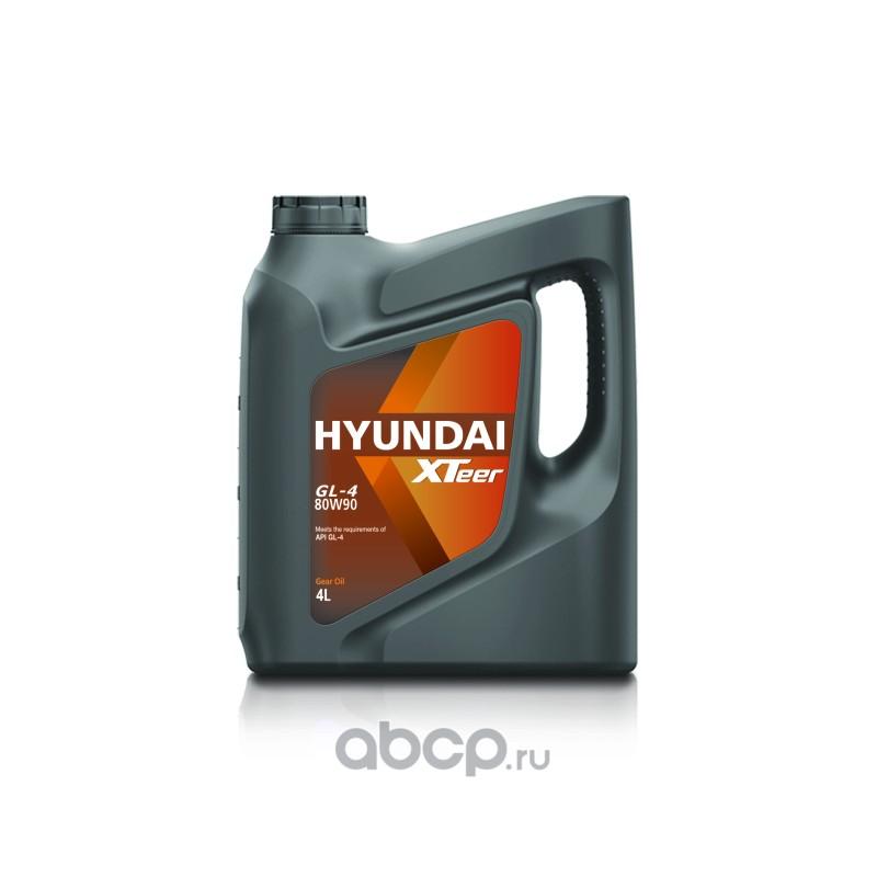 иссионное Для Механических Коробок Передач Gear Oil-4 75w90 4 Л HYUNDAI XTeer арт. 1041435