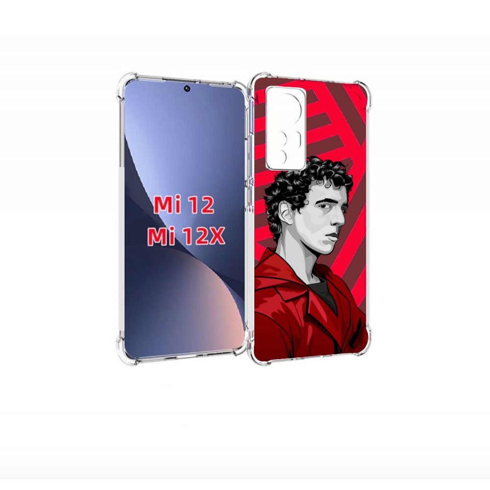 

Чехол бампер MyPads Рио-бумажный-дом для Xiaomi 12., Прозрачный, Tocco
