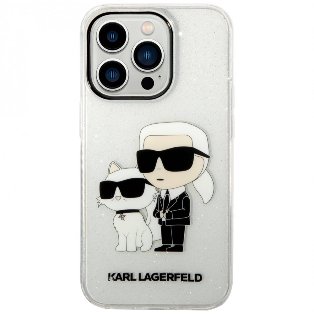 Чехол Karl Lagerfeld для Iphone 14 Pro, Прозрачный (Klhcp14Lhnkctgt)