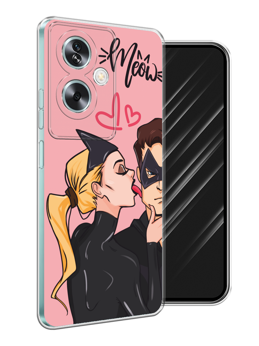 

Чехол Awog на Oppo A79 5G "Kiss of Cat Woman", Розовый;черный;бежевый, 2515650-1